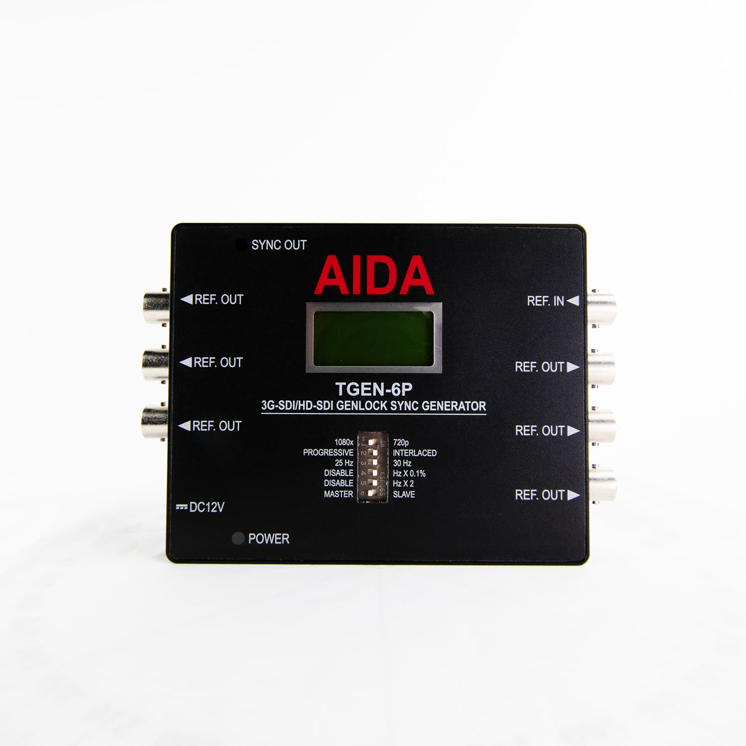 Profesionální 3G-SDI Gen-lock generátor AIDA TGEN-6P